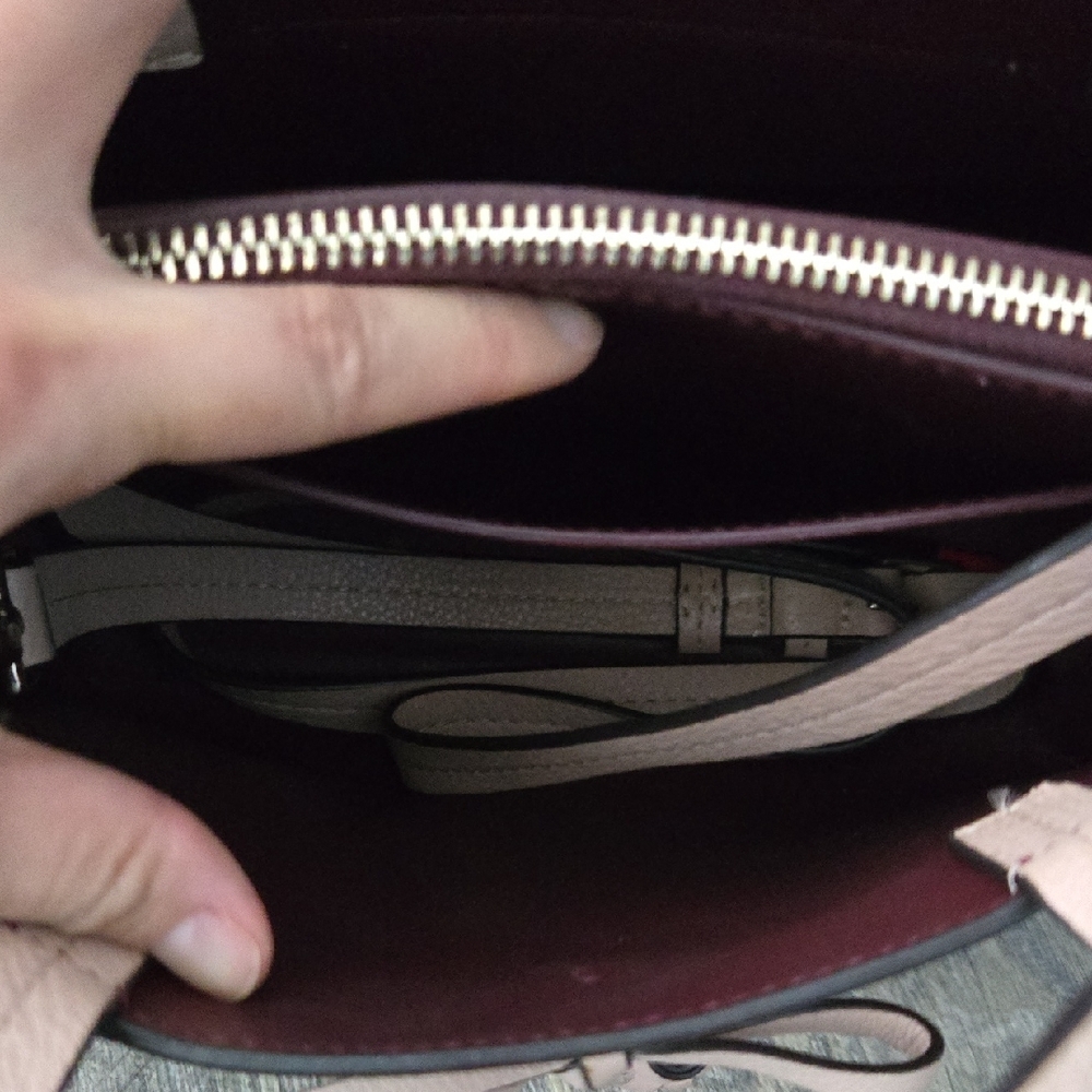 Kate Spade Blush Satchel with Tassels - Picture 6 of 7